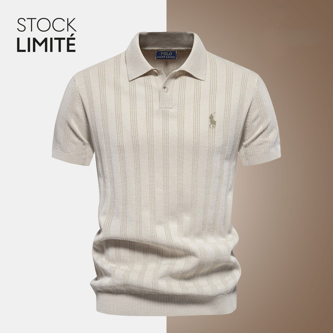 Polo texturé pour homme par RL