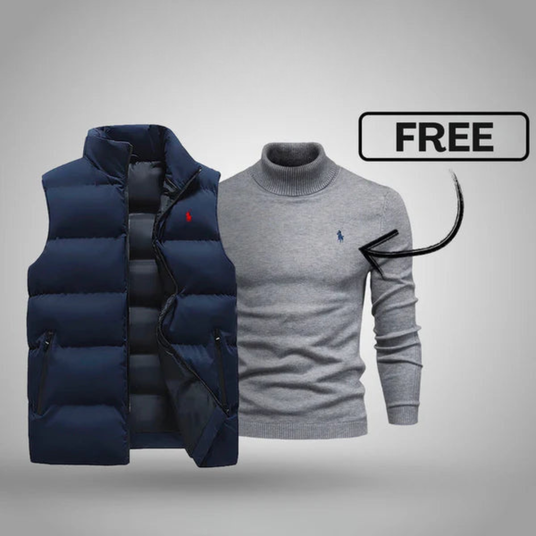 Gilet R&amp;L™ pour homme + pull gratuit (liquidation)