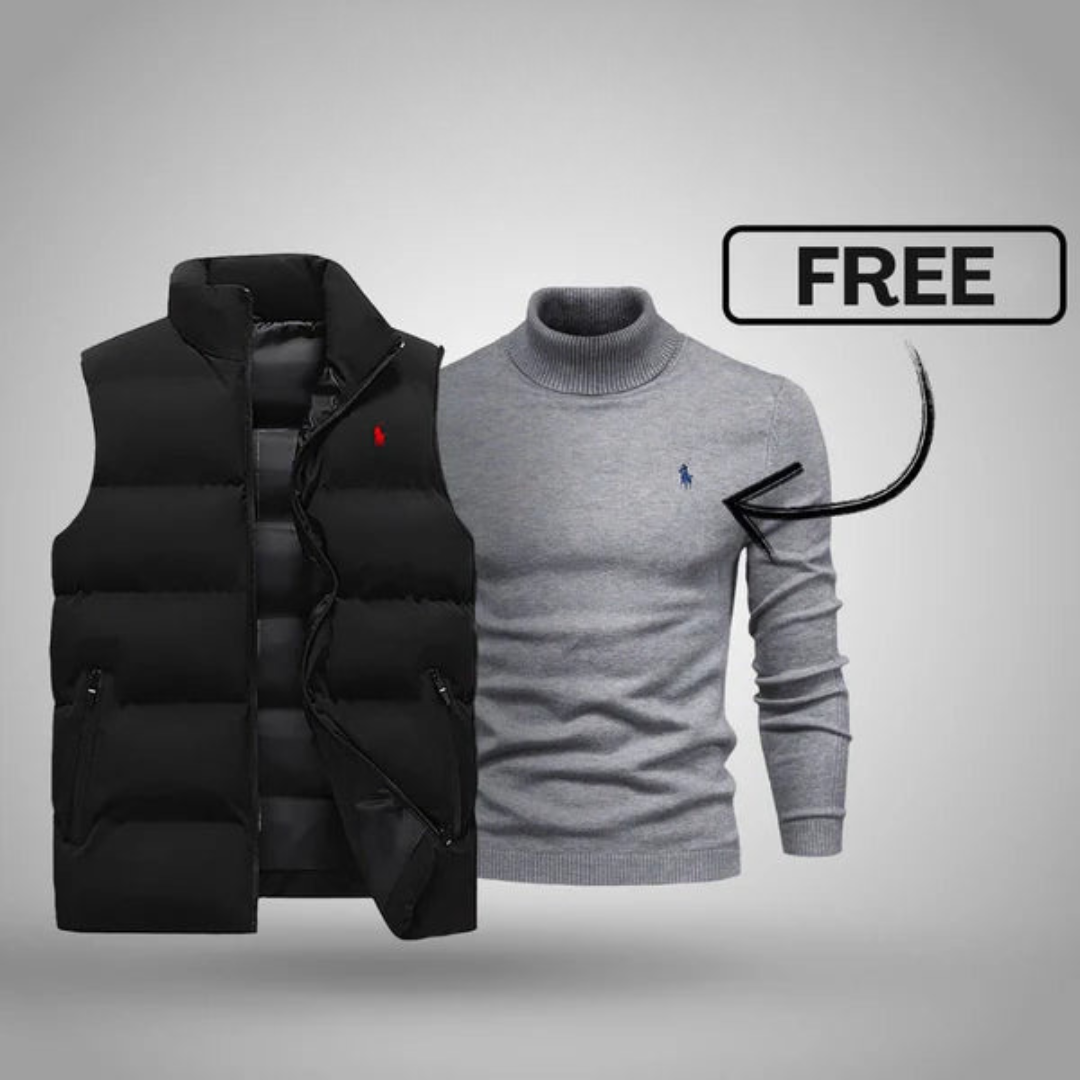 Gilet R&amp;L™ pour homme + pull gratuit (liquidation)