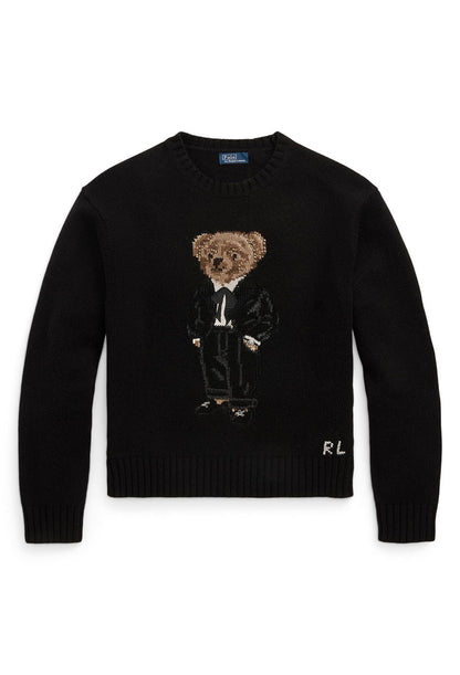 Sweater R&L | Black Polo Bear