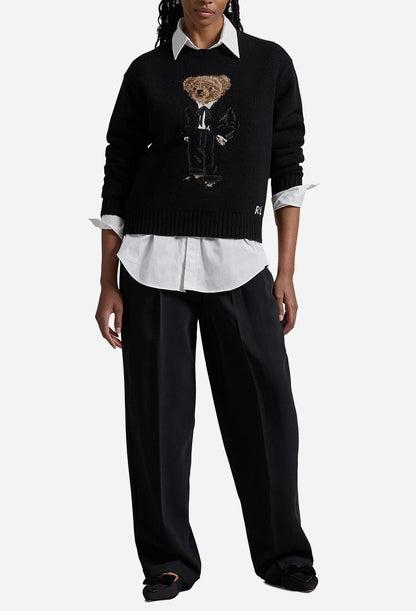 Sweater R&L | Black Polo Bear