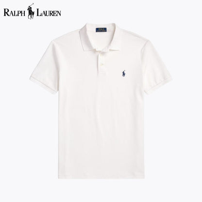 RL Custom Slim Fit Stretch Mesh Polo Shirt